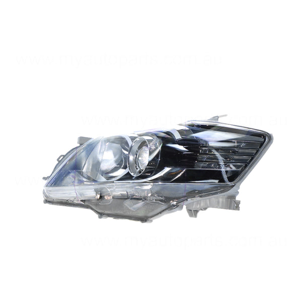Halogen Electric Adjust Head Lamp Passenger Side OEM suits Toyota Aurion GSV40R 2009 to 2012
