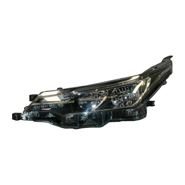 Halogen Head Lamp Passenger Side Certified Suits Toyota Corolla ZRE172R 2016 to 2019