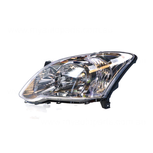 Halogen Head Lamp Passenger Side Certified Suits Toyota Corolla ZZE122R 2004 to 2007