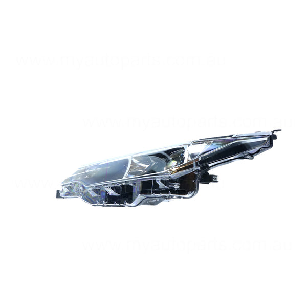 Halogen Head Lamp Passenger Side OEM Suits Toyota Corolla ZRE172R 2016 to 2019