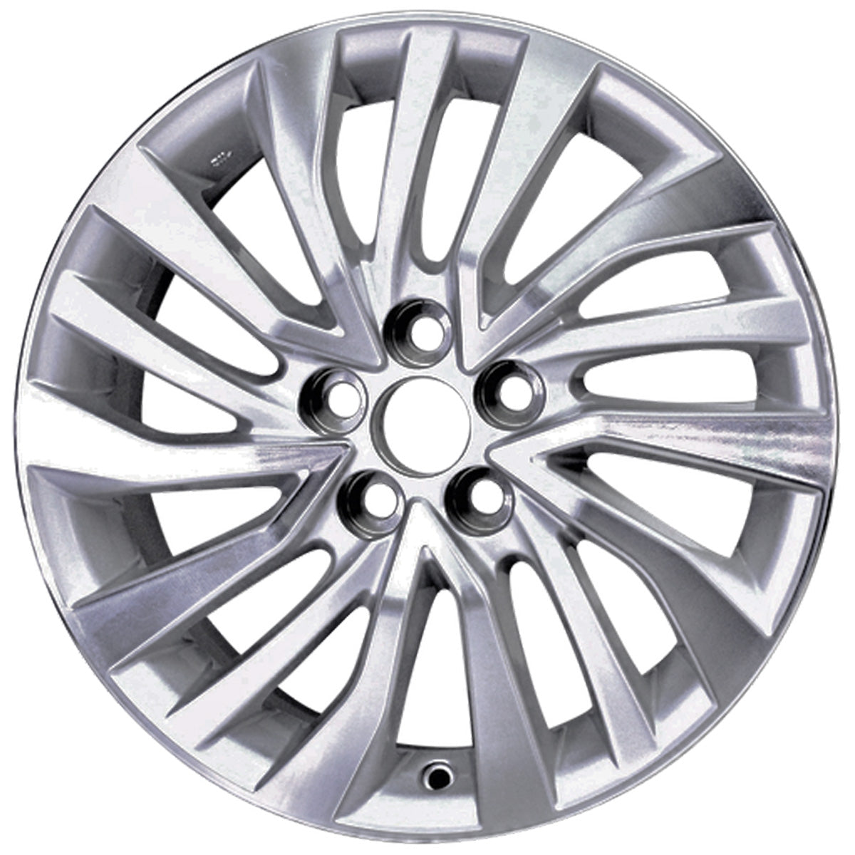 New 16" 2017-2019 Toyota Corolla Machine Silver Replacement Alloy Wheel - 75207