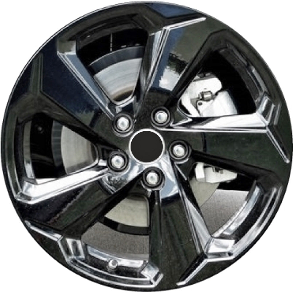 New 18" 2019-2021 Toyota RAV4 Gloss Black Replacement Alloy Wheel - 75242