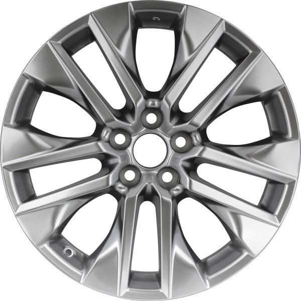 New 19" 2019-2023 Toyota RAV4 Hyper Silver Replacement Alloy Wheel - 75244