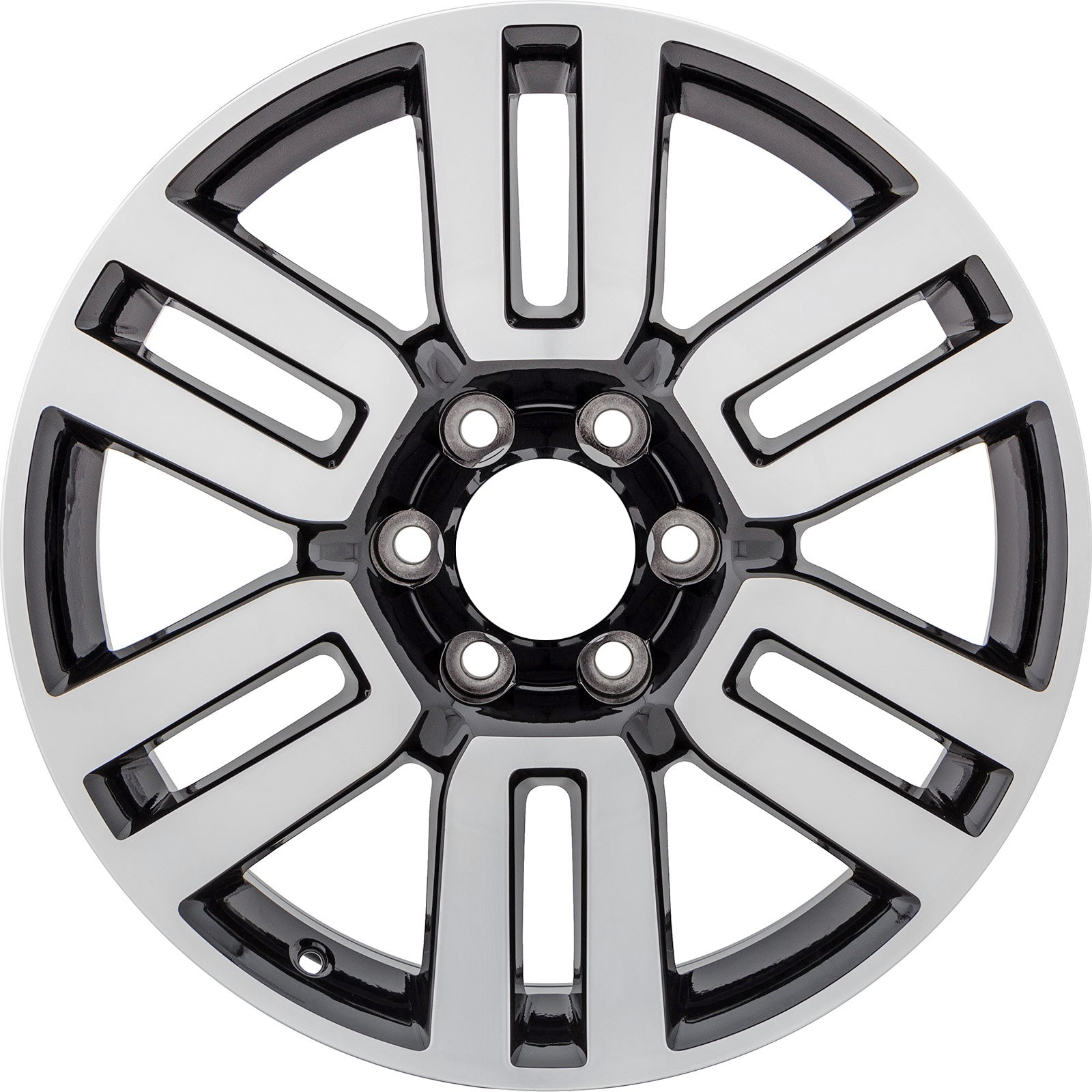 New 20" 2010-2023 Toyota 4Runner Machined and Black Replacement Alloy Wheel - 69561