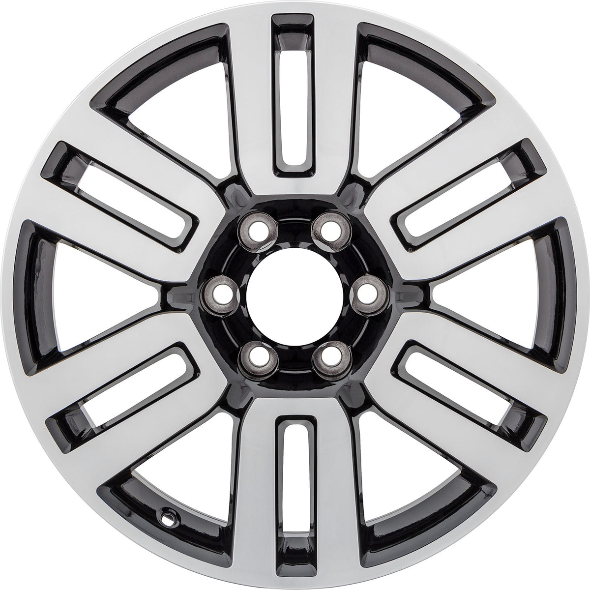New 20" 2010-2023 Toyota 4Runner Machined and Black Replacement Alloy Wheel - 69561