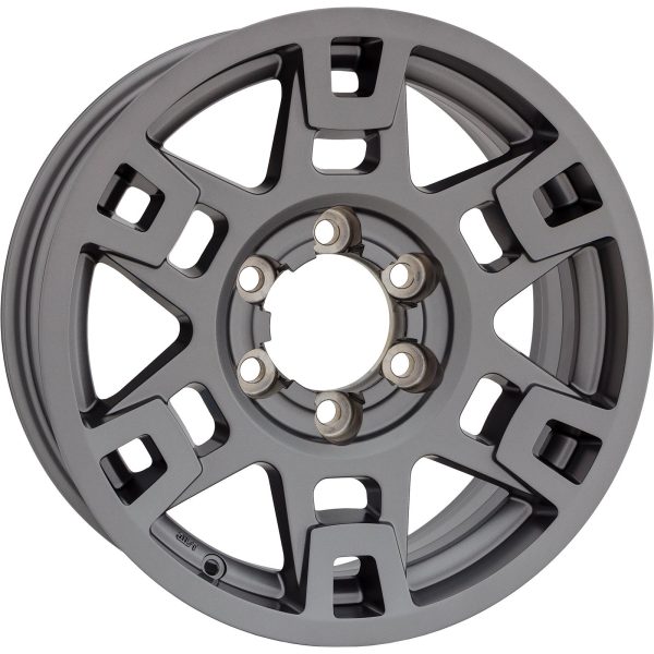 New Set of 4 17" 1995-2020 Toyota Tacoma 6 Lug Matte Grey Alloy Wheels