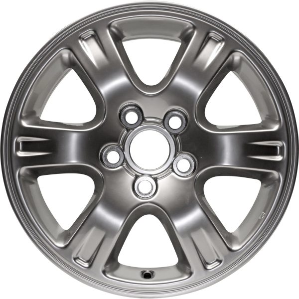 Set of 4 New 16" 2001-2007 Toyota Highlander Hyper Silver Replacement Wheels