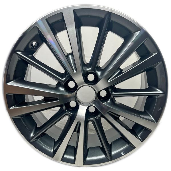 Set of 4 New 16" 2014-2019 Toyota Corolla Machine Charcoal Replacement Alloy Wheels