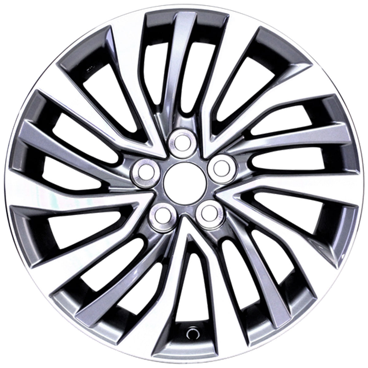 Set of 4 New 16" 2017-2019 Toyota Corolla Machine Grey Replacement Alloy Wheels
