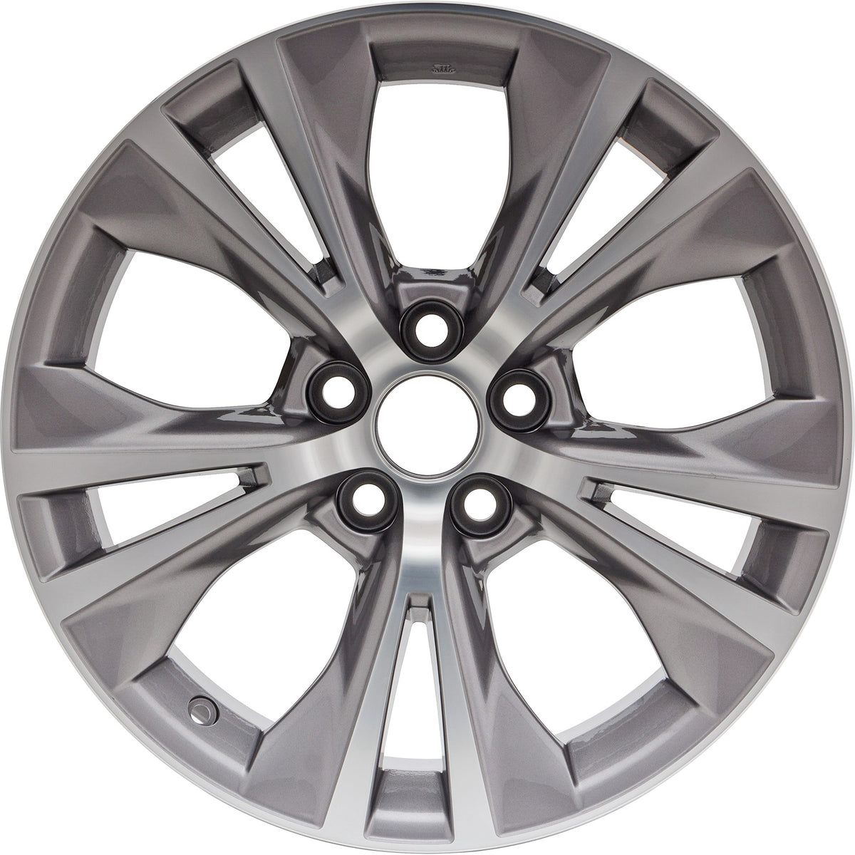 Set of 4 New 18" 2014-2019 Toyota Highlander Machined Medium Silver Replacement Alloy Wheels