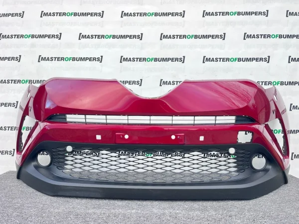 Toyota C-hr Chr Excel Dynamic 2016-2020 Front Bumper 6 Pdc +jets Genuine [t570]