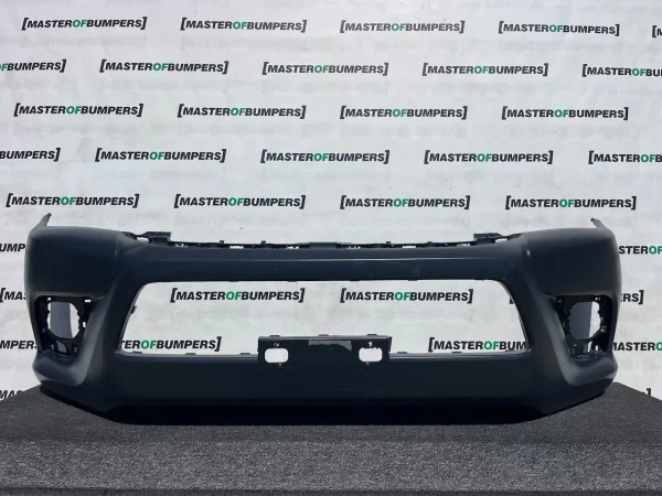 Toyota Hilux Double Cab Pickup Mk8 2016-2020 Front Bumper Texture Genuine [t643]