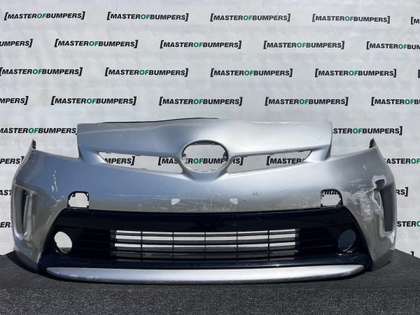 Toyota Prius Hybrid Hatchback Lift 2012-2015 Front Bumper No Pdc Genuine [t639]